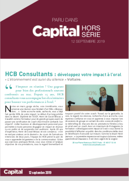 article capital HCB Consultants